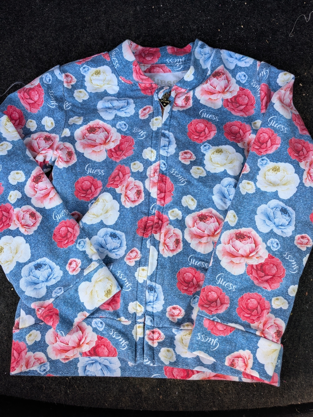 Guess Toddler Zip Up Track Style Jacket